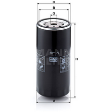 MANN-FILTER WP1170 масляный фильтр