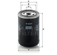 MANN-FILTER W9364 масляный фильтр