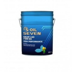 S-OIL SEVEN GEAR LSD 75W90 20л трасмиссионое