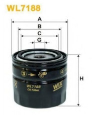 WIX Filter 7188 WL топливный фильтр