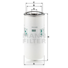 MANN-FILTER W131456 масляный фильтр