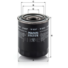 MANN-FILTER W9237 масляный фильтр