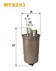 WIX Filter 8253 WF паливний фільтр