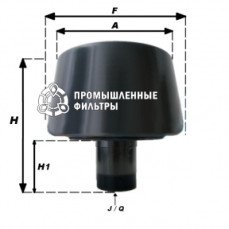 SA 6765 Sotras Воздушный фильтр