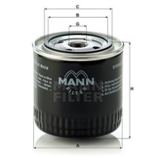 MANN-FILTER W92017 масляный фильтр