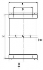 MANN-FILTER 4900055631 воздушный фильтр