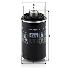 MANN-FILTER W71945 масляный фильтр