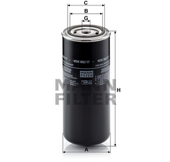 MANN-FILTER WDK96217 топливный фильтр