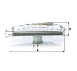 MANN-FILTER H18102 масляний фільтр