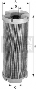 MANN-FILTER H154751 масляный фильтр