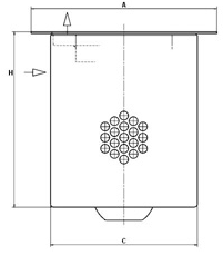 MANN-FILTER 4900153105 воздушный фильтр