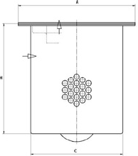 MANN-FILTER 4900455201 повітряний фільтр