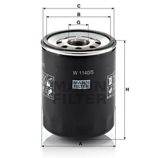 MANN-FILTER W11405 масляний фільтр