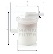 MANN-FILTER WK4281 топливный фильтр