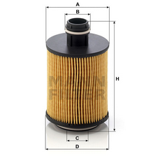 MANN-FILTER HU71211X масляный фильтр
