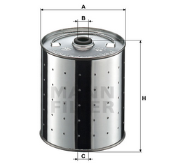 MANN-FILTER PF1155 масляний фільтр