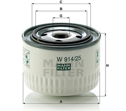MANN-FILTER W91425 масляний фільтр