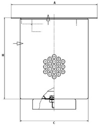 MANN-FILTER 4900153372 воздушный фильтр