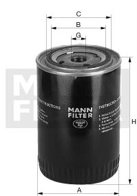 MANN-FILTER W7193 масляный фильтр