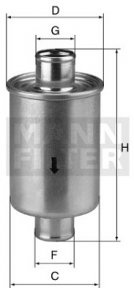 MANN-FILTER W761 масляный фильтр